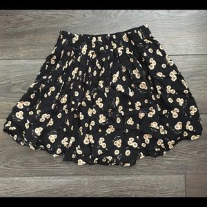 Brandy Melville Flower Skirt